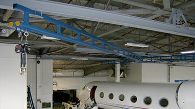 Aircraft Hangar Ceiling Fall Protection