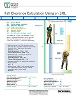 Tether Track Fall Clearance Calculation Sheet