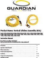 Guardian Polysteel Vertical Rope Lifeline Assembly - 200 ft. - 01326