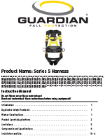 Guardian Series 3 Full-Body Harness w/ Waist Pad, Quick-Connect