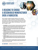 Reasons to Choose a Design-Build Manufacturer