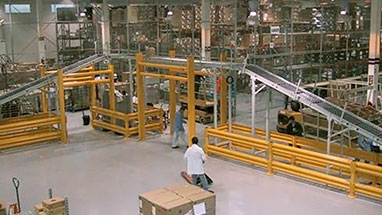 Guardrail System Protects Conveyors and Machines