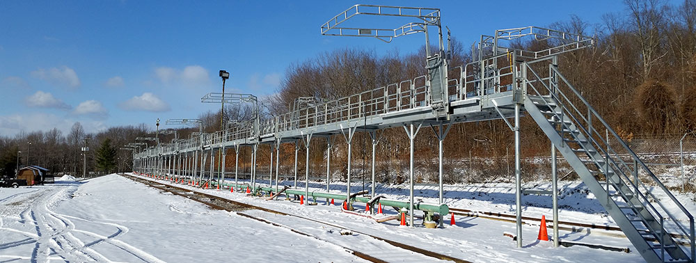 Railcar Loading Platforms
