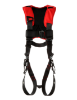 Protecta P200 Comfort Vest Safety Harness, Pass-Through Chest, Tongue-Buckle Legs, Side D-Rings, Front
