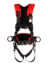 Protecta Comfort Construction-Style Harness, Pass-Through Chest, Tongue-Buckle Legs, Side D-Rings, Front