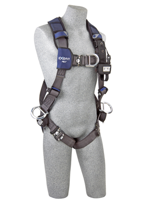 ExoFit NEX Wind Energy Harness, Quick-Connect Chest and Legs, Side D-Rings, Front