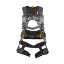 Guardian B7 Comfort Full-Body Harness w/ Waist Pad, Quick-Connect Chest, Tongue-Buckle Legs, Side D-Rings