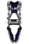 3M | DBI-SALA ExoFit X200 Comfort Construction Positioning Safety Harness, Quick-Connect Chest, Tongue-Buckle Legs, Side D-Rings (front)
