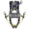 ExoFit X300 Comfort Oil & Gas Harness, Pass-Through Chest, Tongue-Buckle Legs, Seat Sling D-Rings, Back