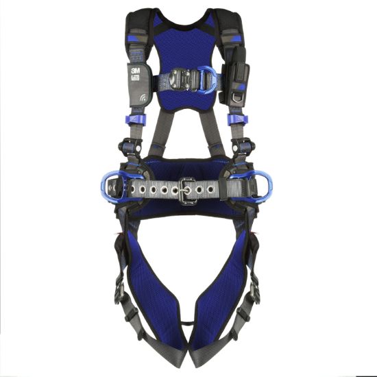 3M | DBI-SALA ExoFit X300 Comfort Wind Energy Climbing Harness, Quick-Connect Chest and Legs, Side D-Rings, Front