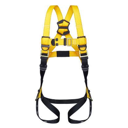 Guardian Series 1 Full-Body Harness, Pass-Through Chest, Tongue-Buckle Legs, Front